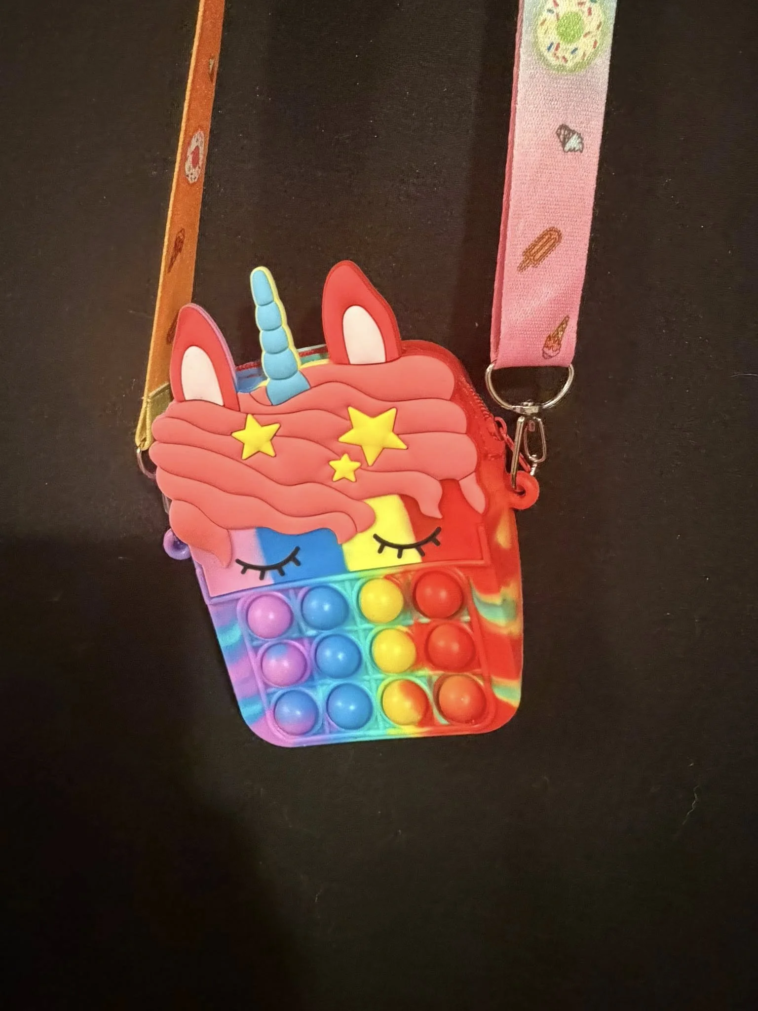 Unicorn Pop-It Shoulder Bag