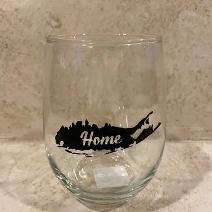 Long Island Home Wine Glass