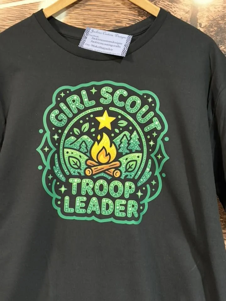 Scout Leader Fire crystal Design T-Shirt