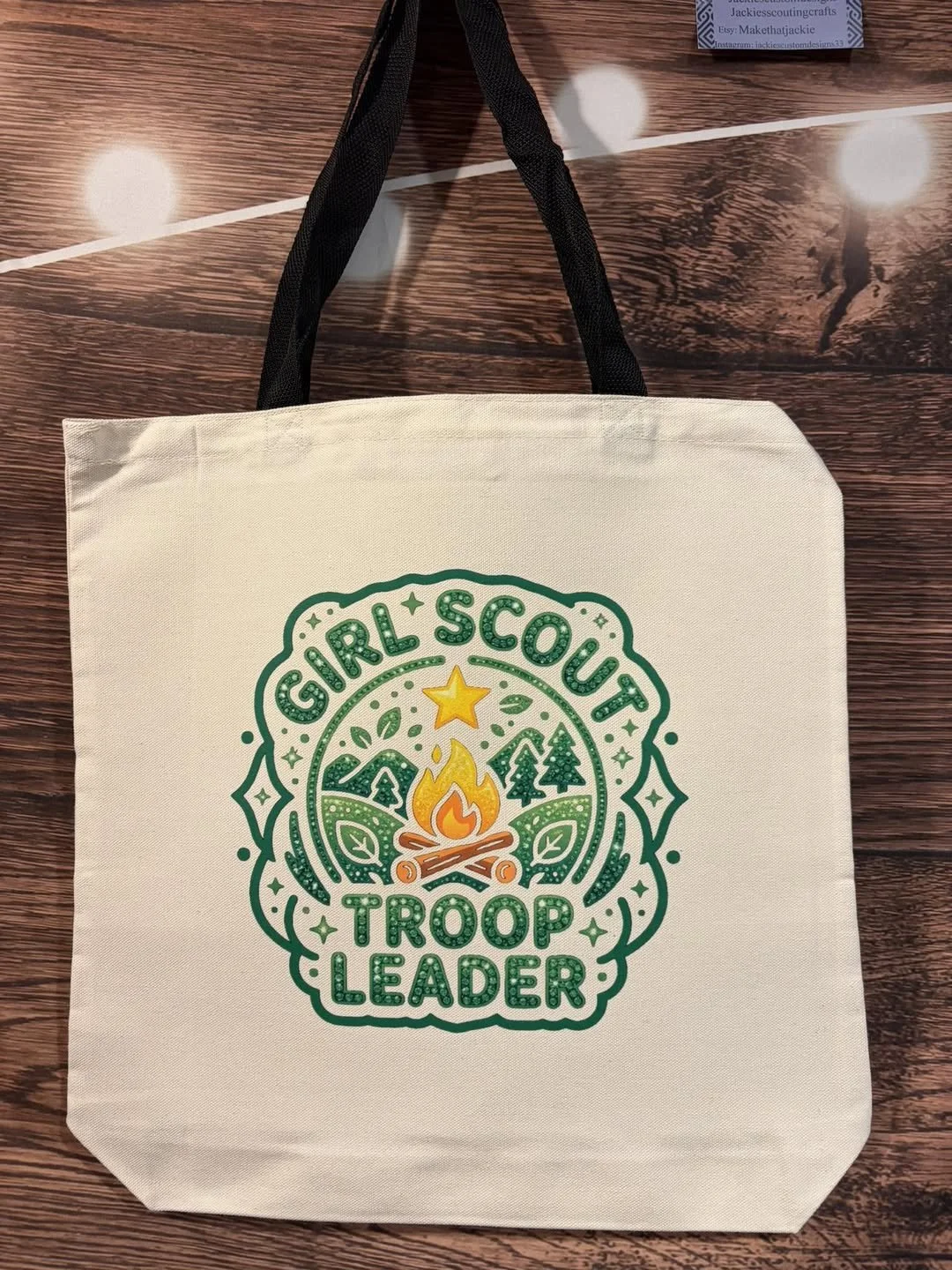 Girl Scout Troop Leader Tote Bag