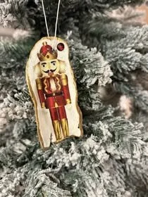 Nutcracker shell Ornament