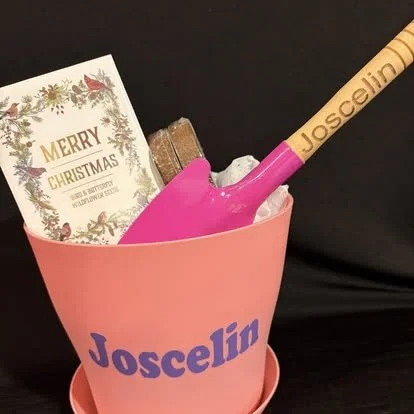 Christmas Planter & Shovel Gift Set