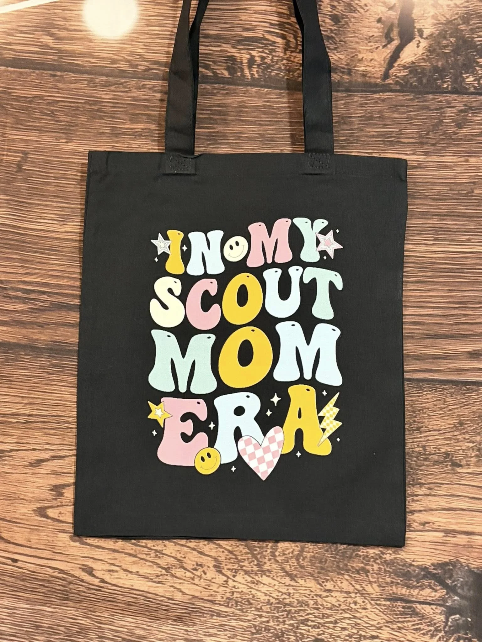 'In My Scout Mom Era' Tote Bag