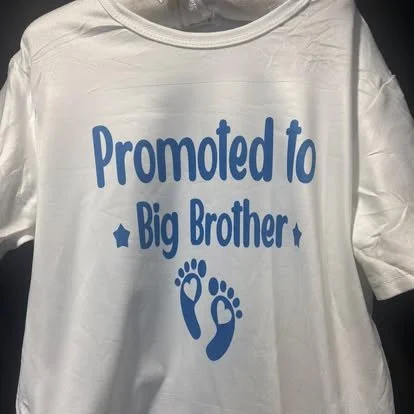 'Promoted to Big Brother' Announcement Tee