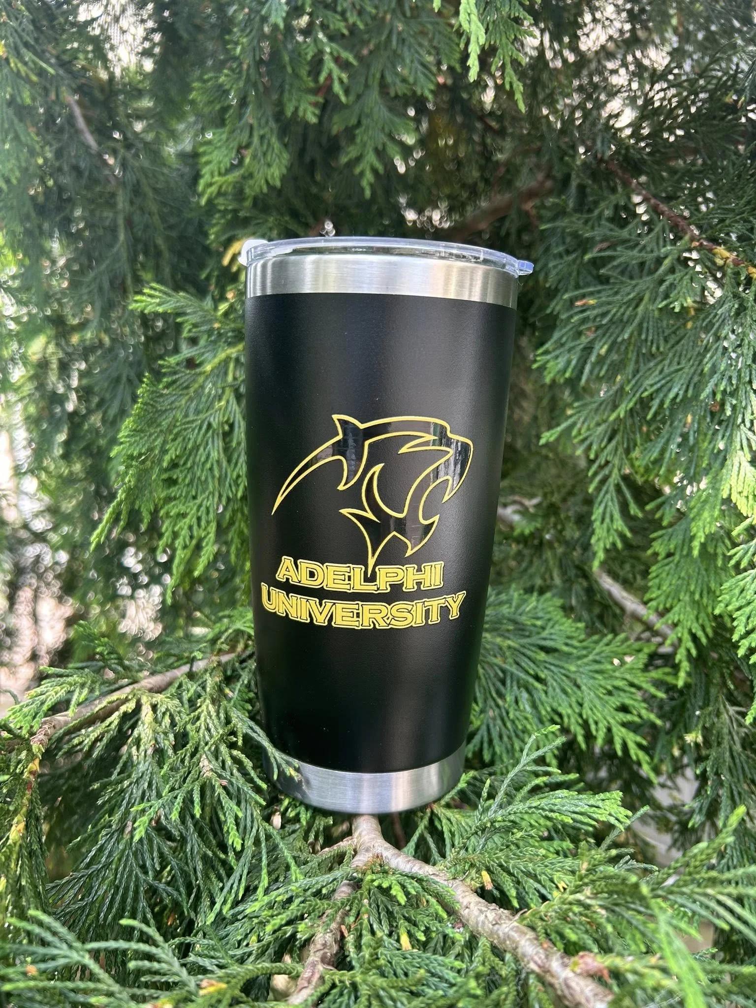 Adelphi University Stainless Steel Tumbler- Custom Order