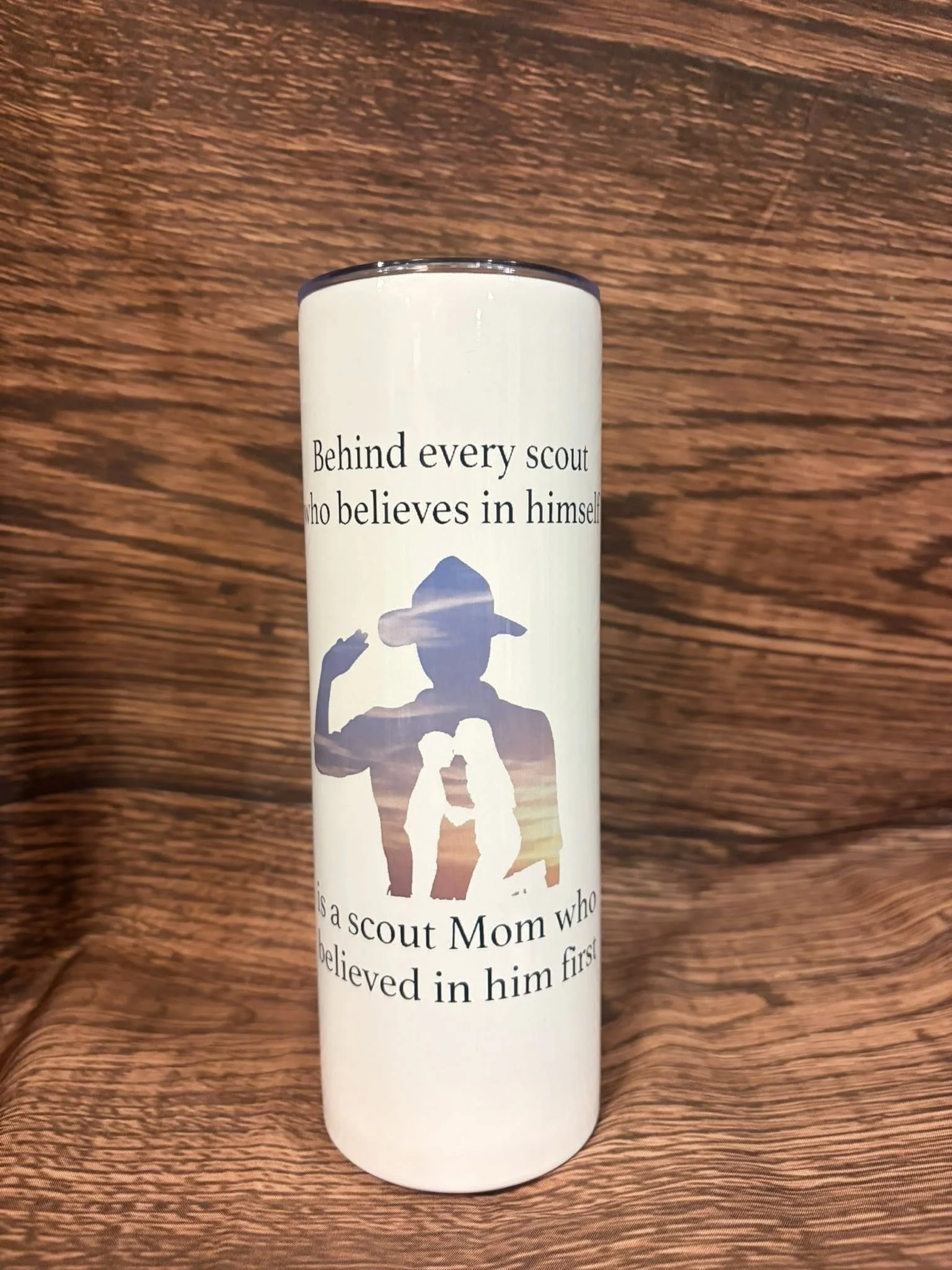 Scout Mom/son Inspirational Tumbler