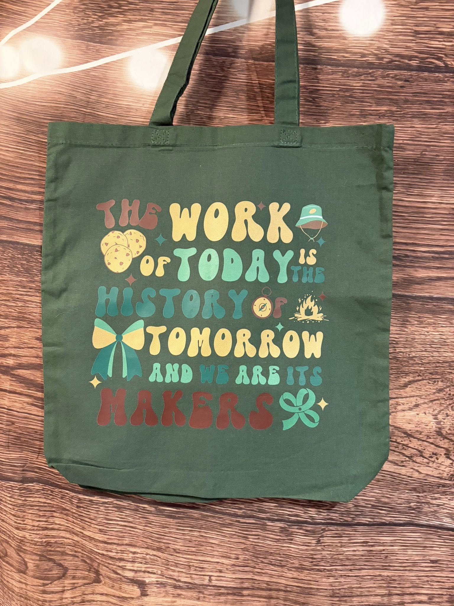 Inspirational Canvas Tote Bag