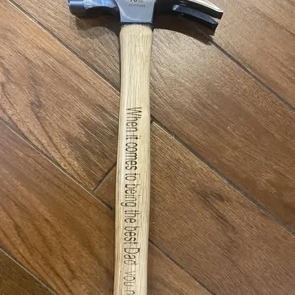 Engraved  Dad Sentimental Hammer