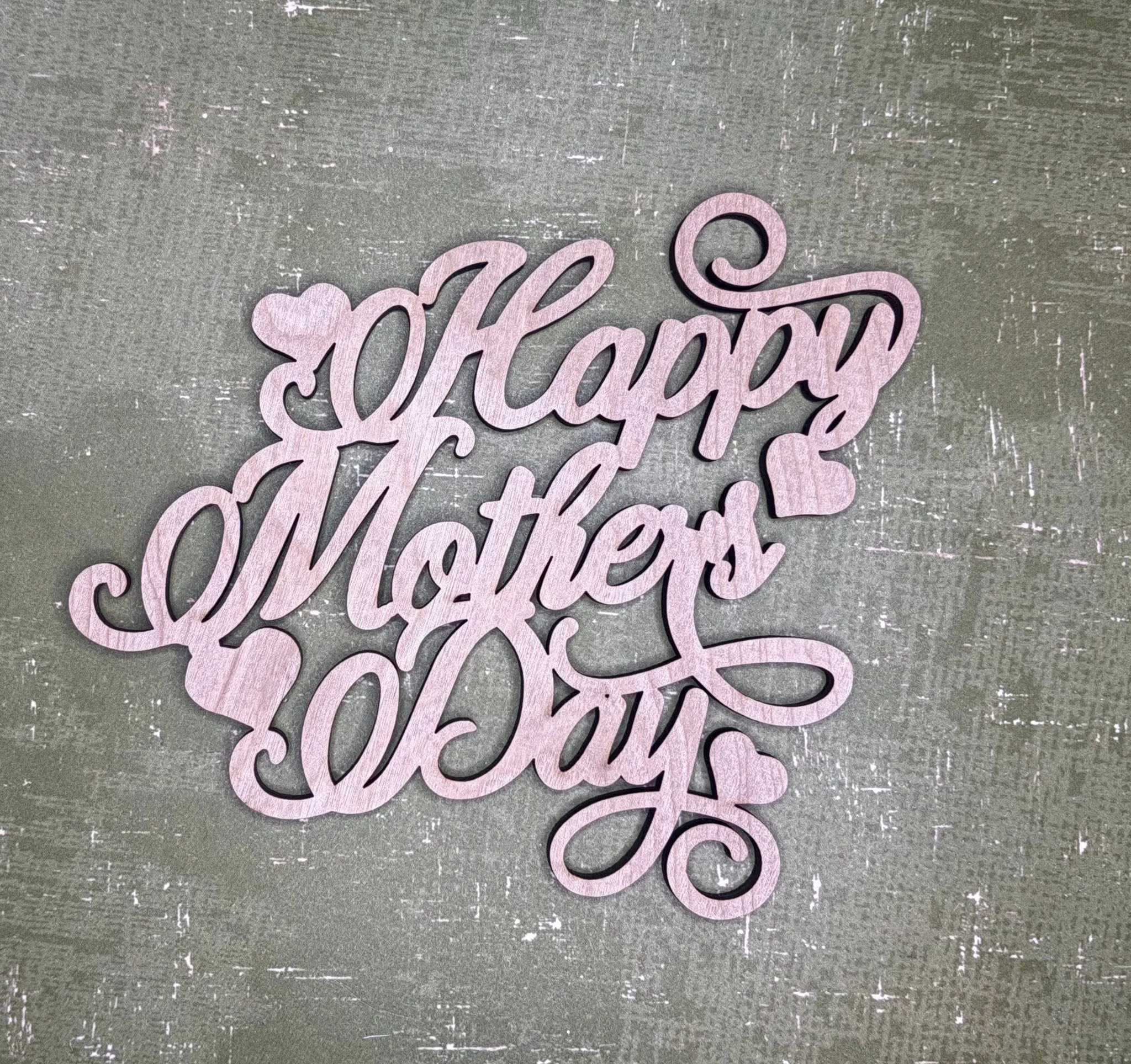 Elegant Mother's Day Wooden Sign DIY craft