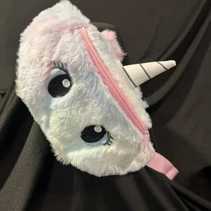 Unicorn Plush Fanny Pack