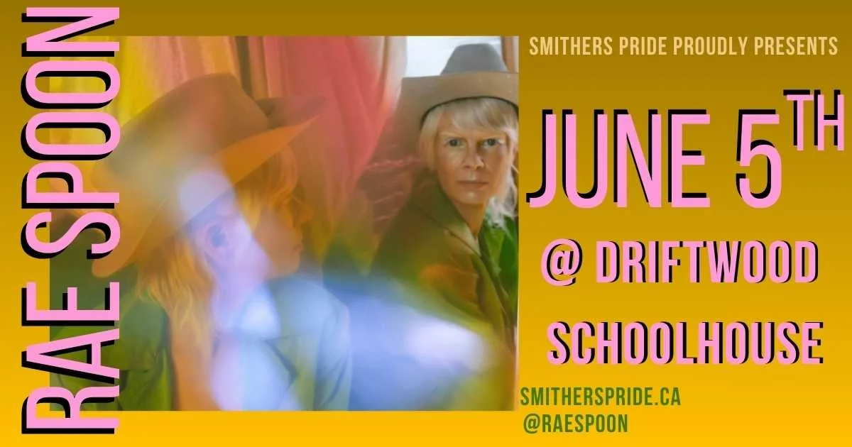Friday June 5 - Rae Spoon @Driftwood Hall
