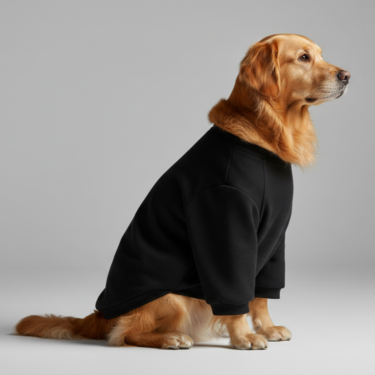 Firefly_Gemini+Flash_A+photorealistic+studio+portrait+of+a+Golden+Retriever+in+side+profile%2C+wearing+an+ov+468550.png