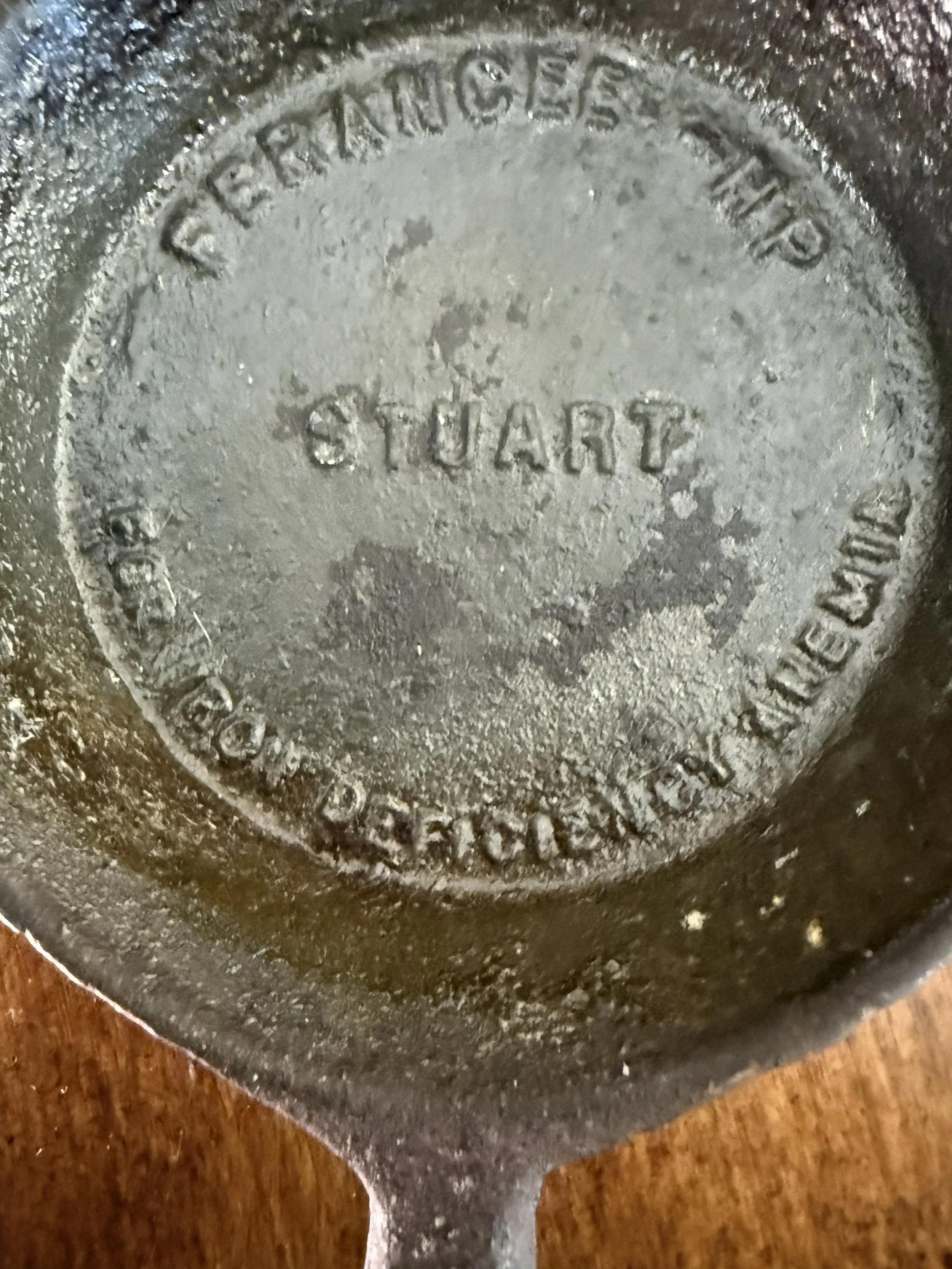 Stuart Ferancee-HP Miniature Advertising Skillet