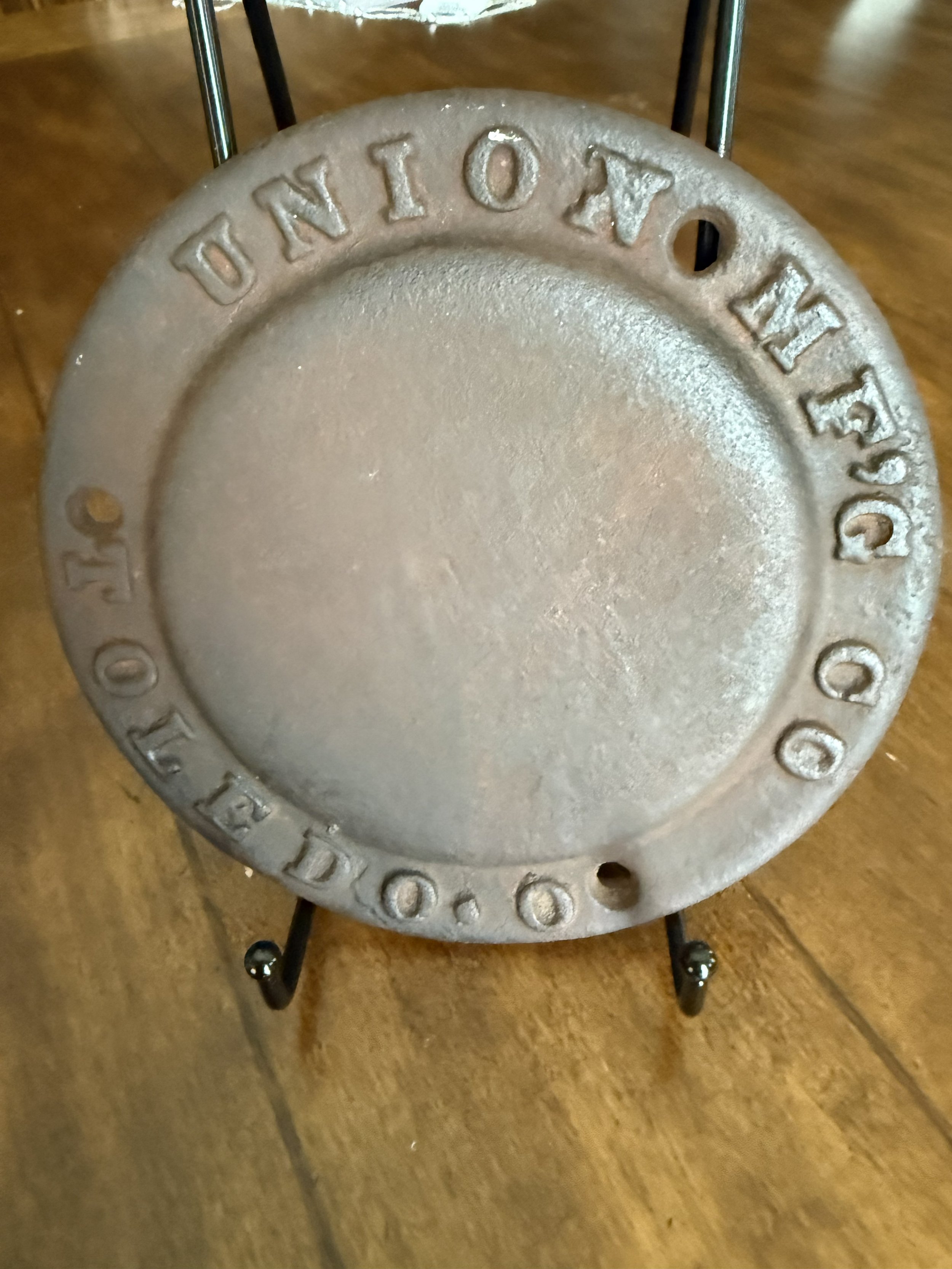 Union Mfg Co Cast Iron Cover / Face Plate