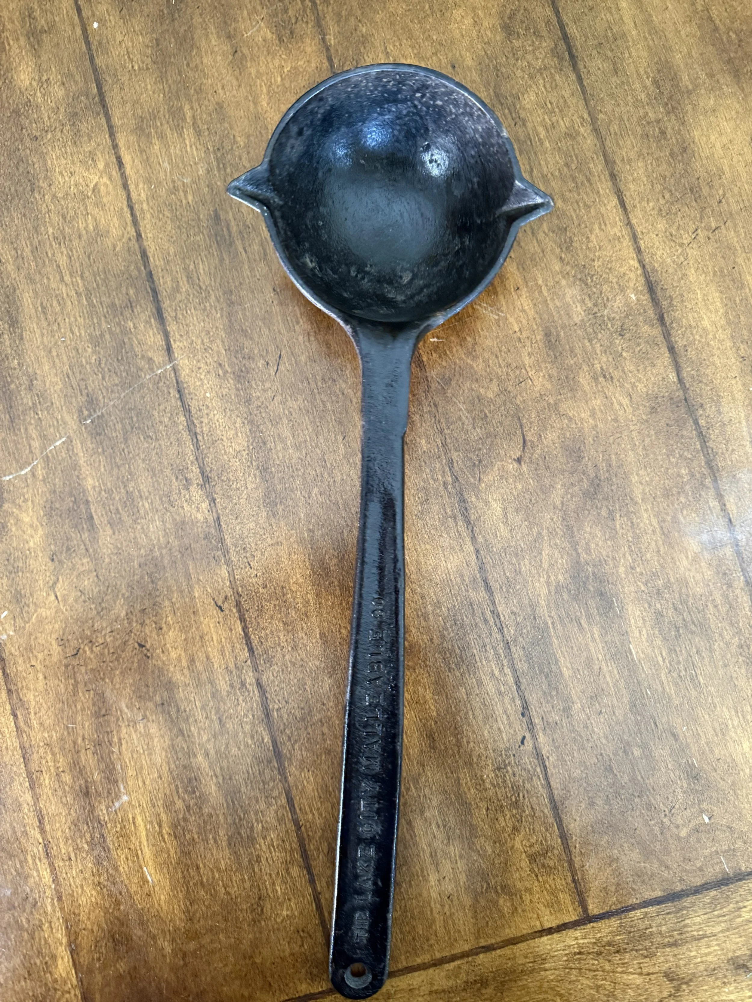 Lake City Malleable Co. No. 5 Lead Casting Ladle