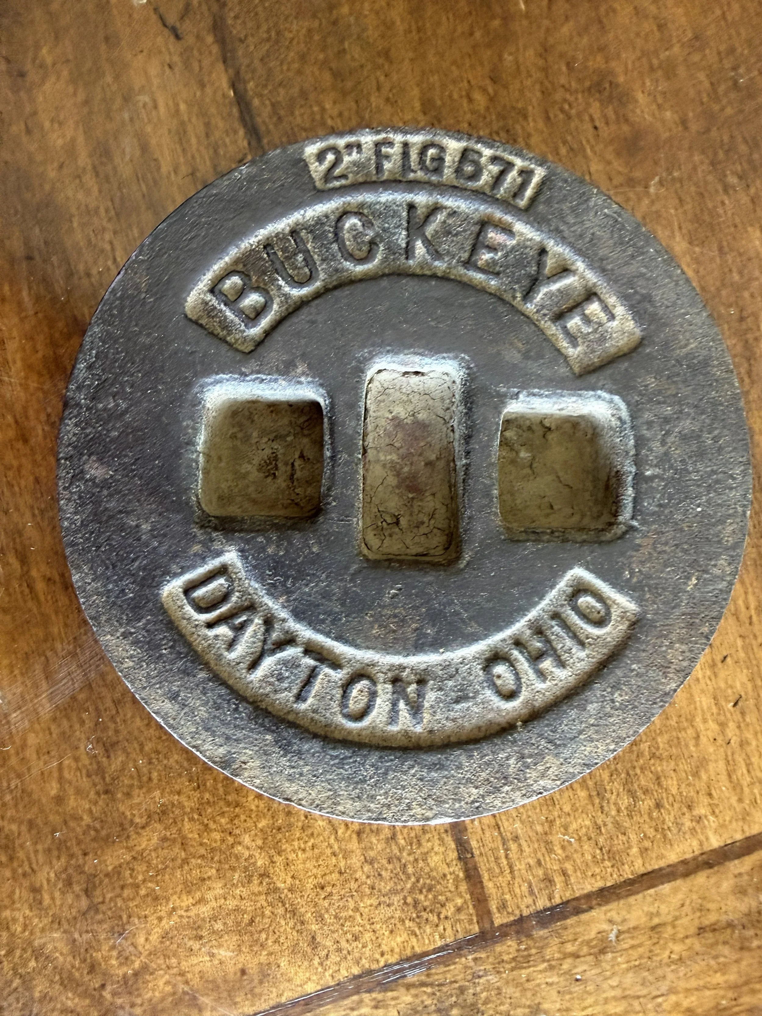 Buckeye Iron &amp; Brass Works 2” Fig. 671 Cleanout Cap