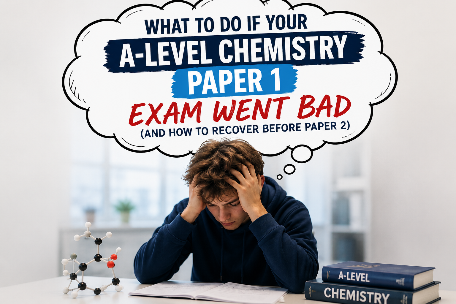 What To Do If Your A-Level Chemistry Paper 1 Exam Went Bad (And How to Recover Before Paper 2)