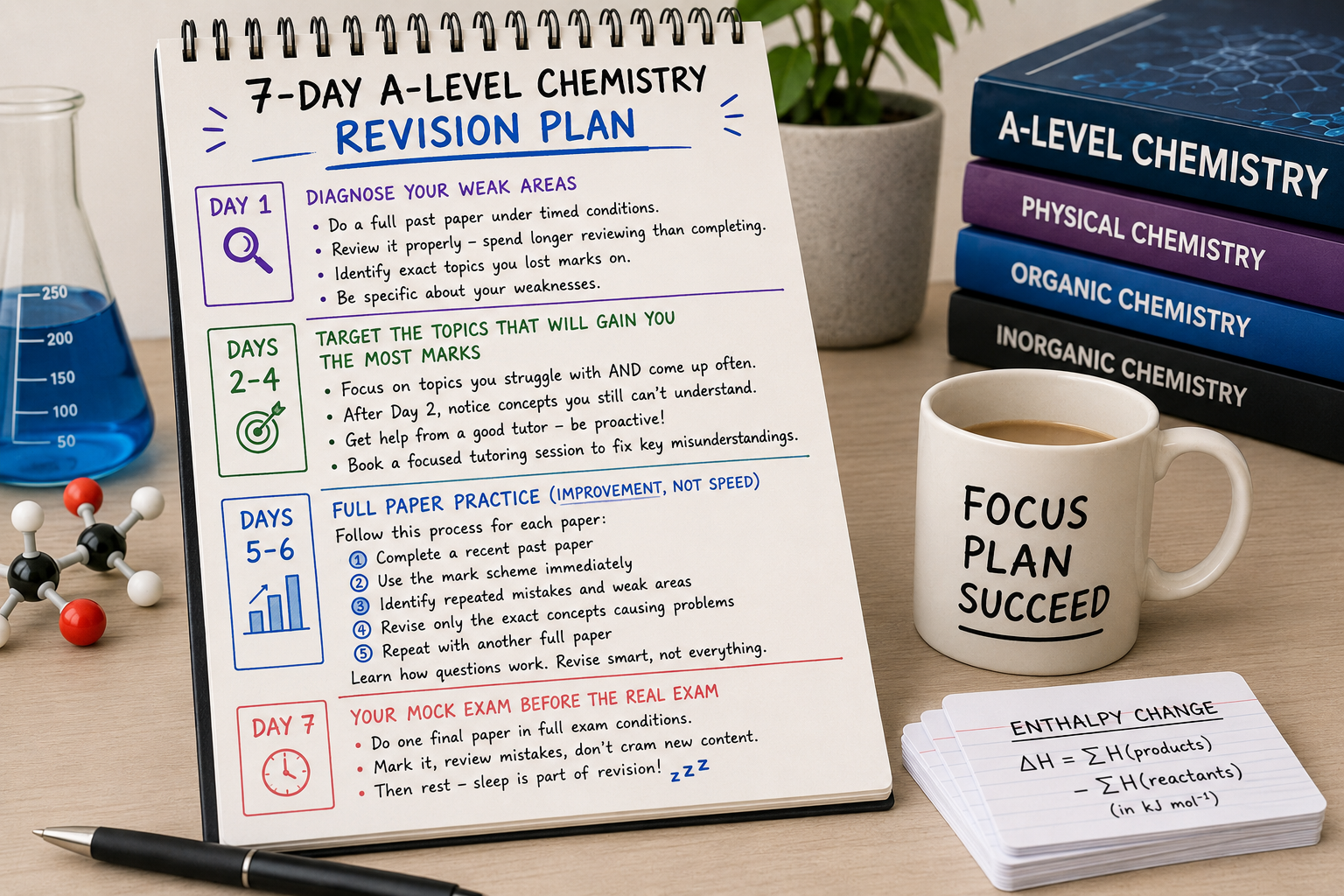 How to Revise A-Level Chemistry Fast 