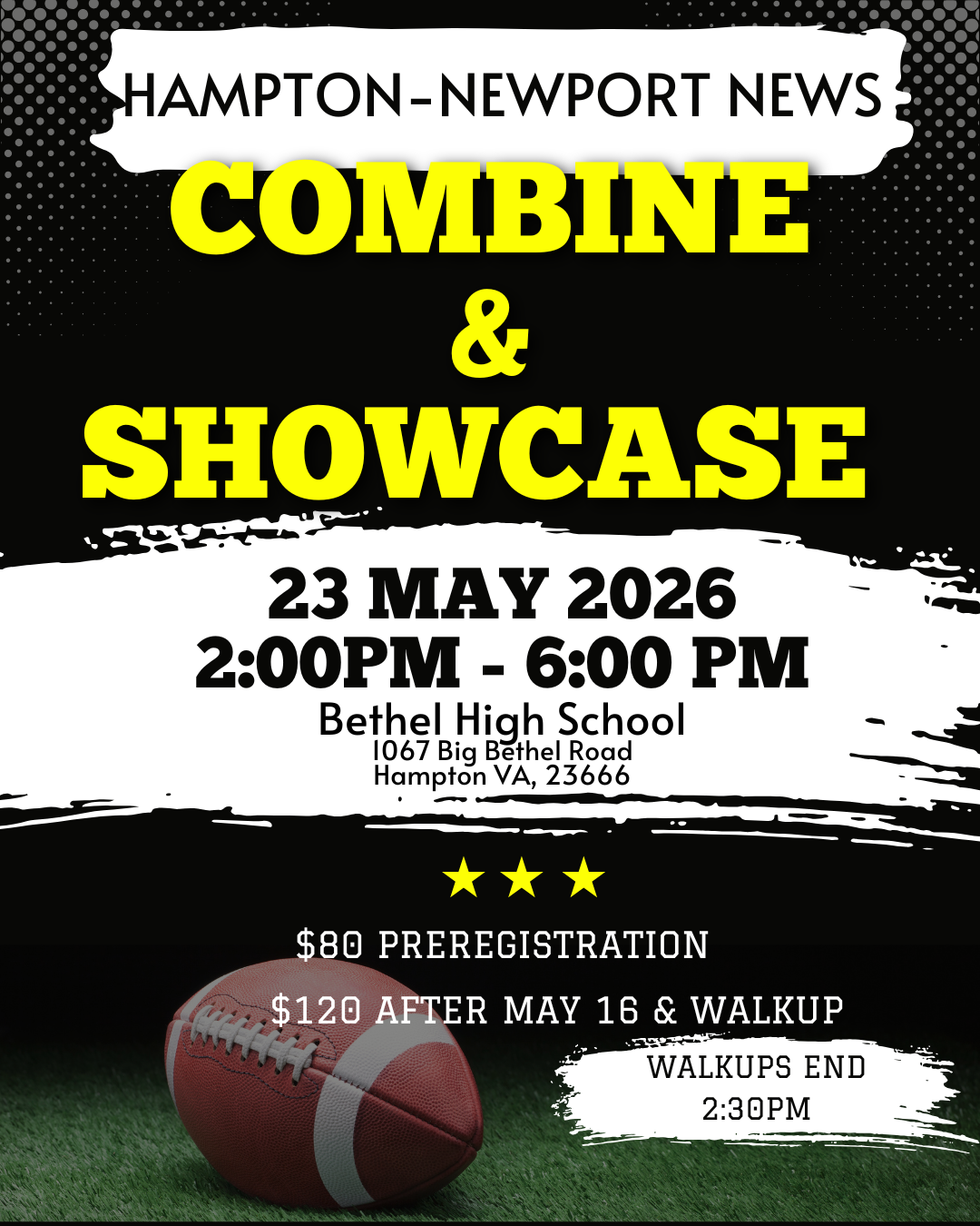 Hampton-Newport news Combine &amp; Showcase