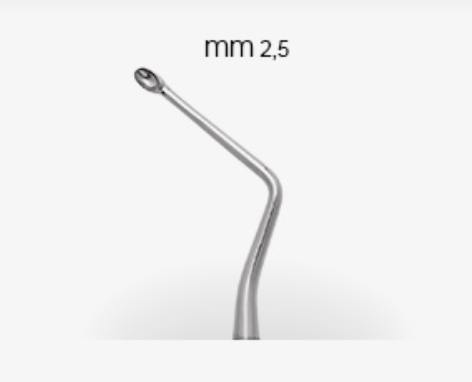BONE CURETTE HEMINGWAY N.1 - 660/1.HL8