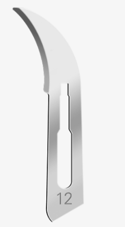 SCALPEL BLADES N.12 - 3635/12