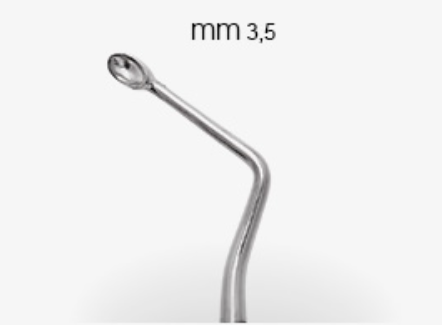 BONE CURETTE HEMINGWAY N.3 - 660/3