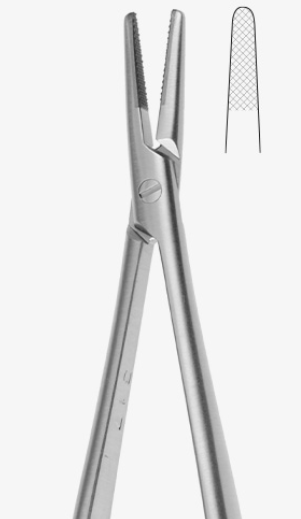 NEEDLE HOLDER CASTROVIEJO TC mm180 - 2000/C-TC