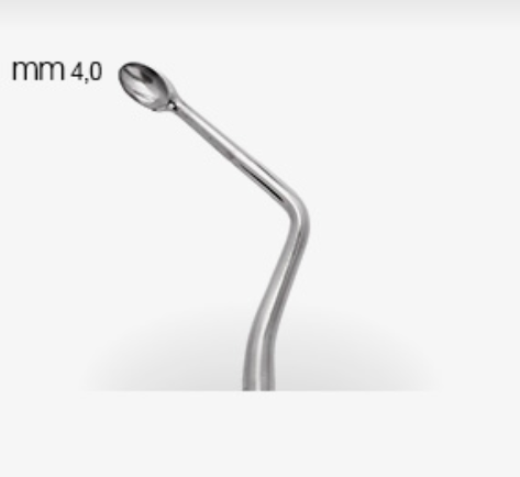 BONE CURETTE HEMINGWAY N.4 - 660/4.HL8