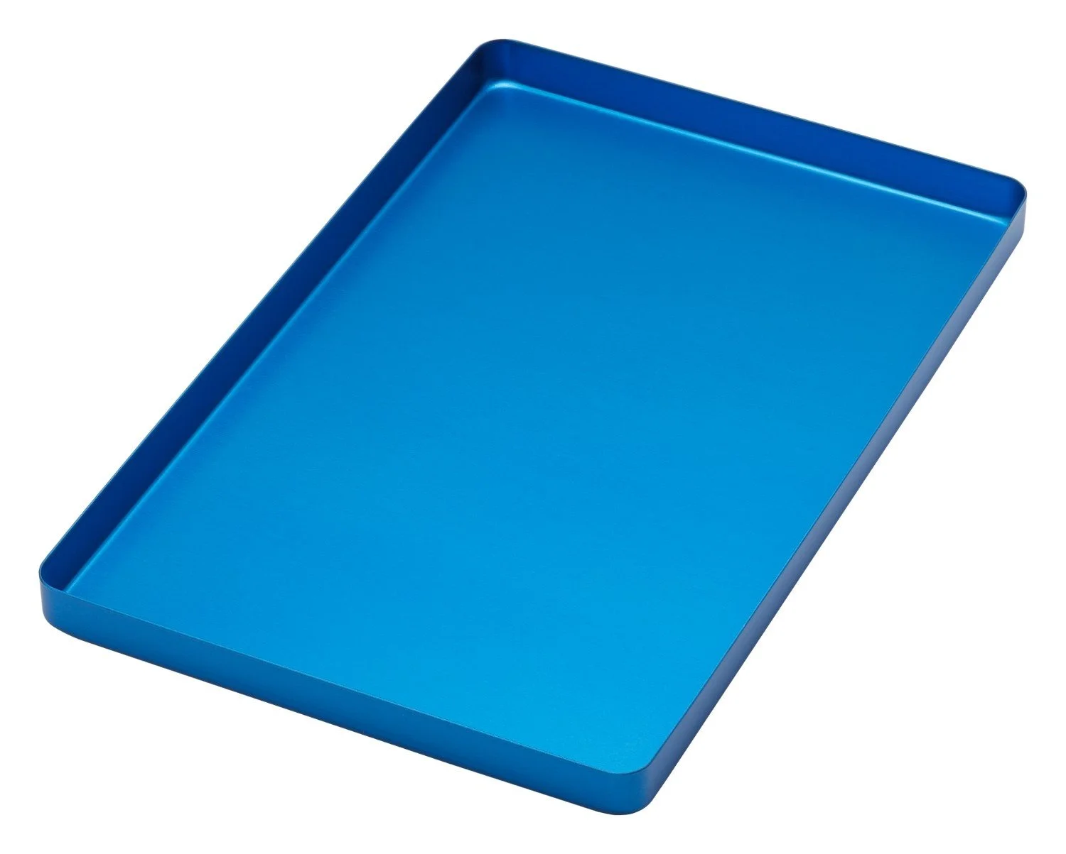 TRAY LARGE ALUMINIUM BLUE - 998/B