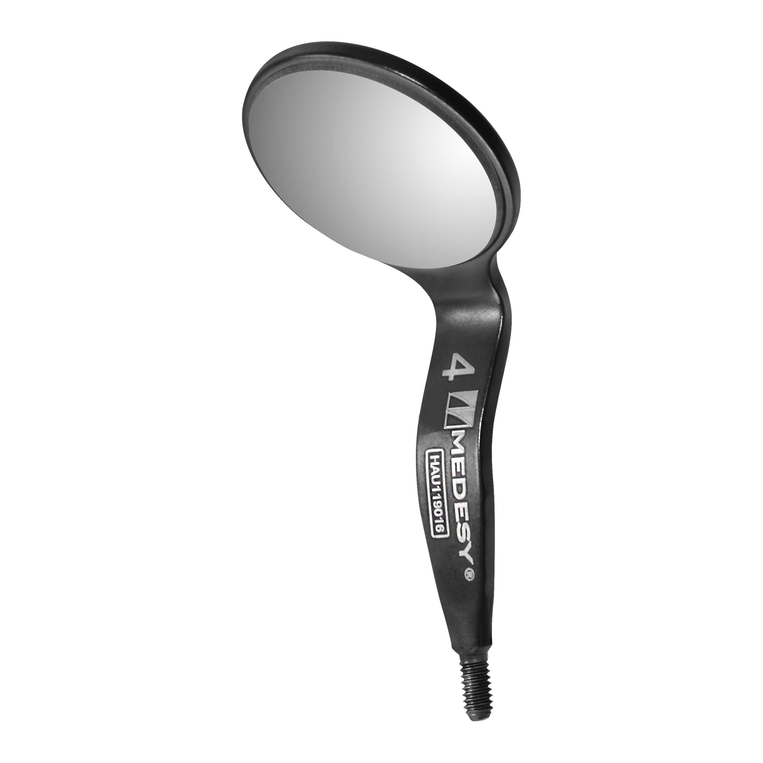 MIRRORS N.4 RHODIUM DOUBLE NERISSIMO - 6 pcs - 4912/4RO.NE