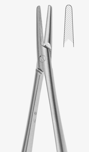 NEEDLE HOLDER CASTROVIEJO mm180 - 2000/C