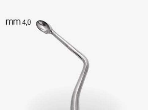 BONE CURETTE HEMINGWAY N.4 - 660/4