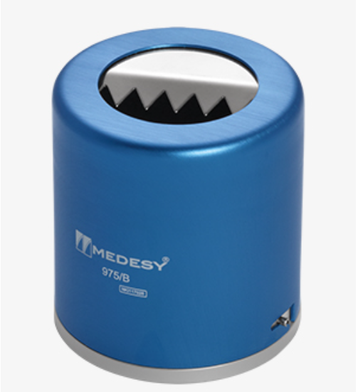 WASTE CONTAINER ALUMINIUM BLUE - 975/B