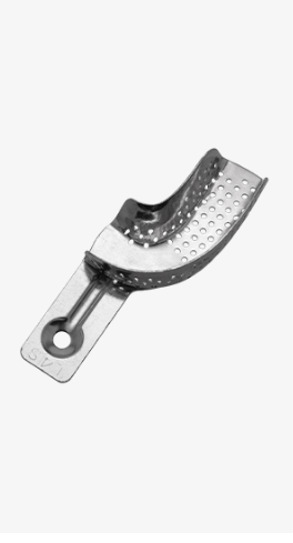 IMPRESSION TRAY ALUMINIUM PARTIAL LEFT - 6006/4 SL