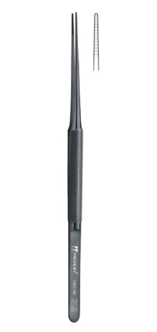 TWEEZER MICROSURGICAL SERRATED NERISSIMO - 1063.NE