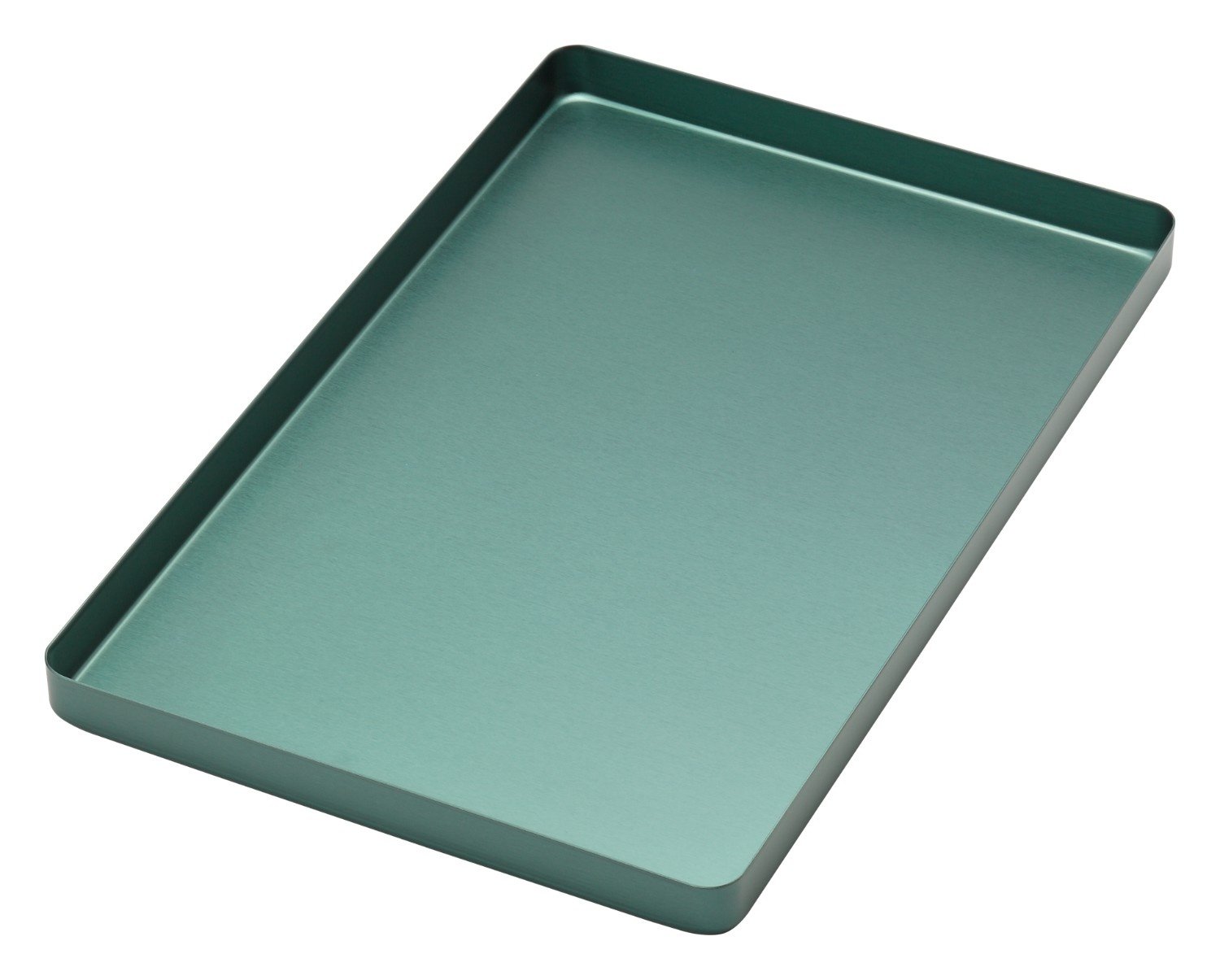 TRAY LARGE ALUMINIUM GREEN - 998/V