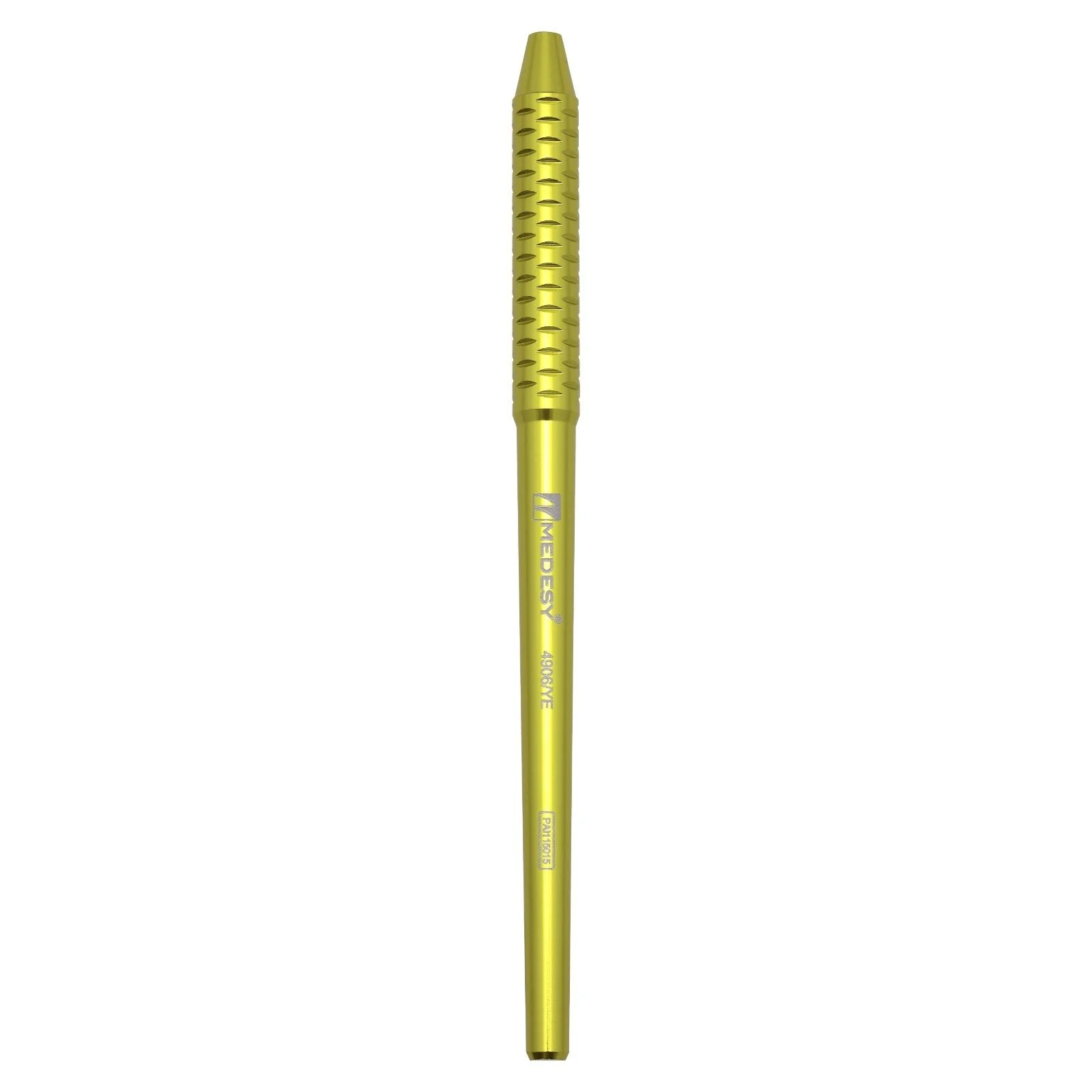 MIRROR HANDLE MOD.  8mm ALUMINIUM YELLOW - 4906/YE
