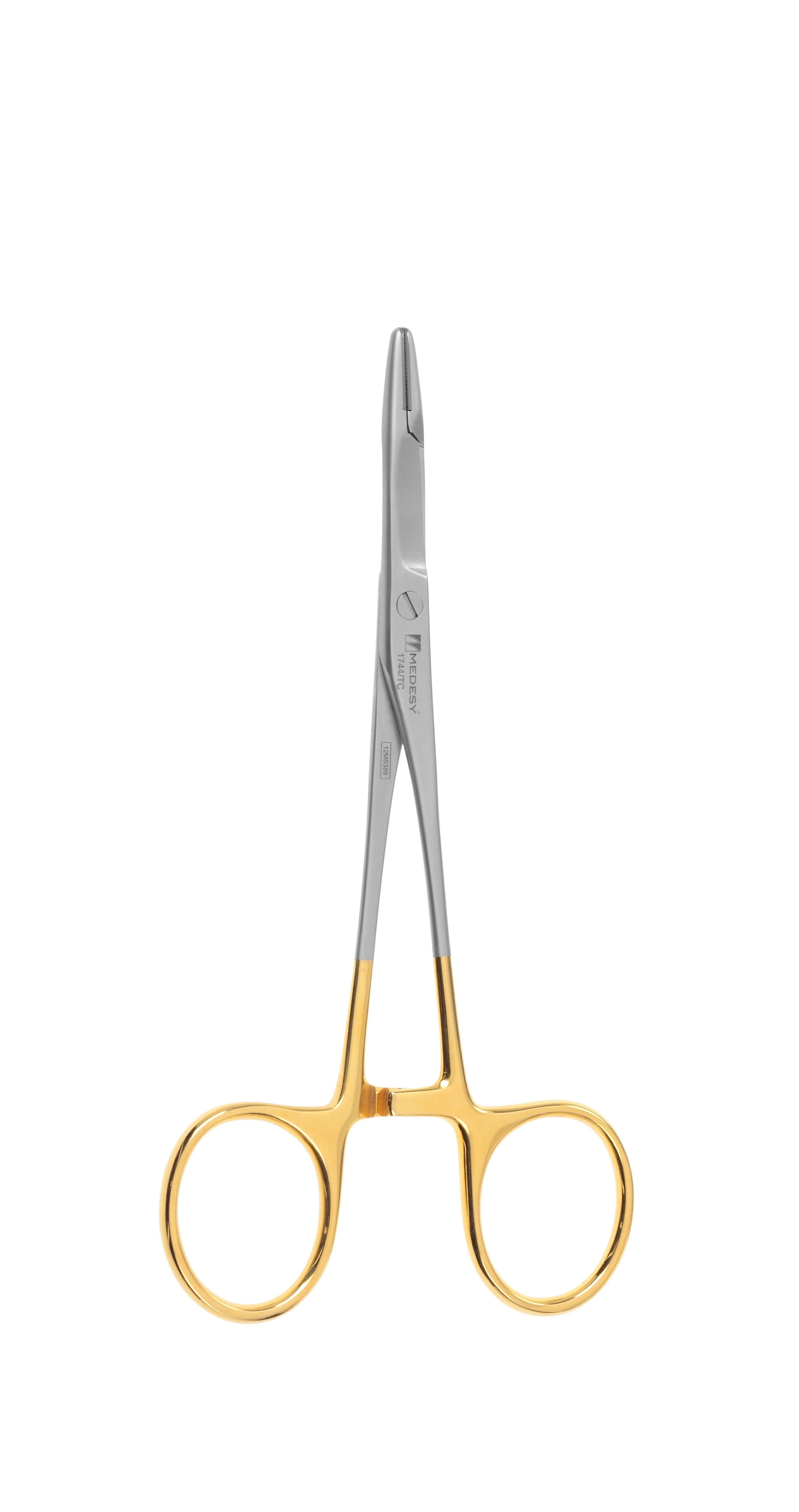 NEEDLE-HOLDER OLSEN-HEGAR MINI mm120, TC INSERTS - 1744/TC