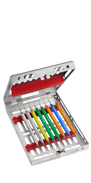 KIT CURETTES GRACEY ALUMINIUM - 625/KIT.AL