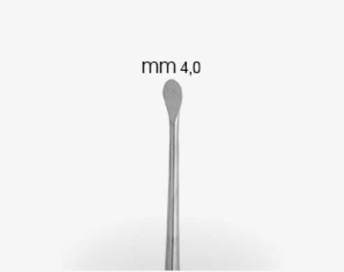 BONE CURETTE MILLER N.1 - 660/10.HL8