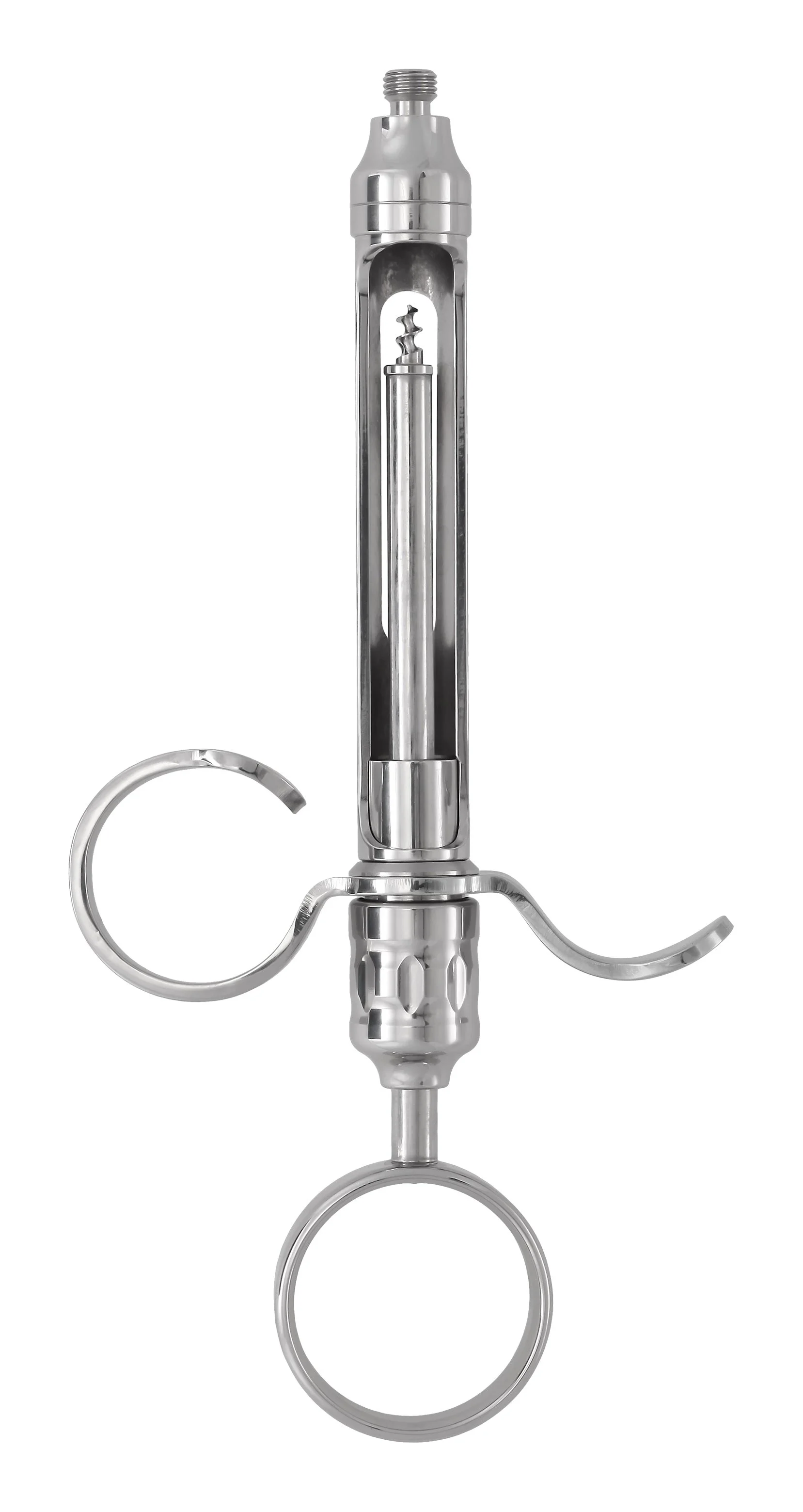 STAINLESS STEEL SYRINGE SINGLE RING AM. THR. - 4941/2