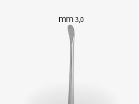 BONE CURETTE MILLER N.0 - 660/9