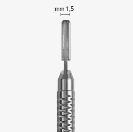 SCALPEL HANDLE MEDESY ROUND DOUBLE 1,5mm - 3631/1,5