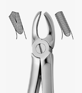 TOOTH FORCEPS PEDO N.39-R - 2500/39-R