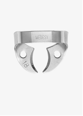RUBBER DAM CLAMP N.18 SATIN - 5595/18-S