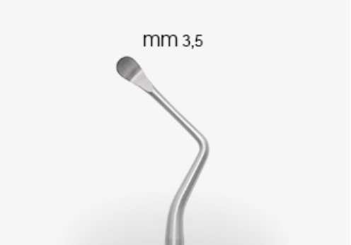 BONE CURETTE LUCAS N.87 - 661/87.HL8