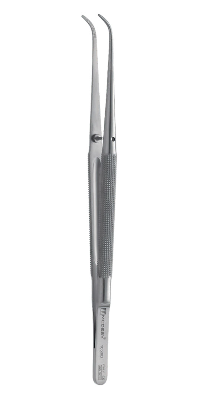 TWEEZER ROUND DIAMOND CURVED - 1050/D