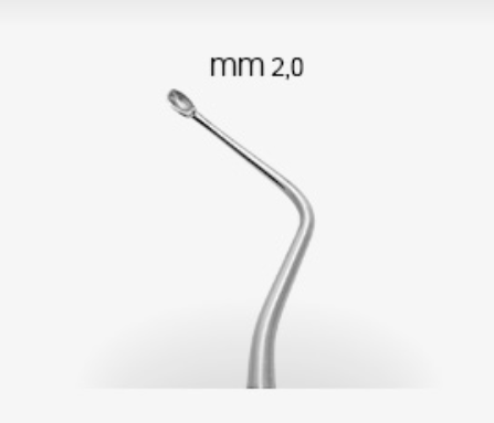 BONE CURETTE HEMINGWAY N.0 - 660/0.HL8