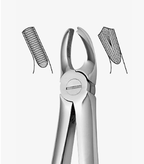 TOOTH FORCEPS PEDO N.39-L - 2500/39-L