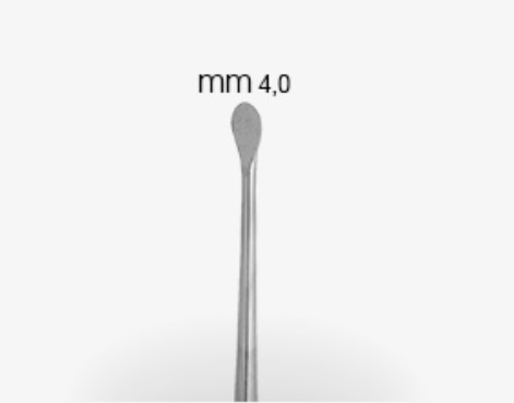 BONE CURETTE MILLER N.1 - 660/10